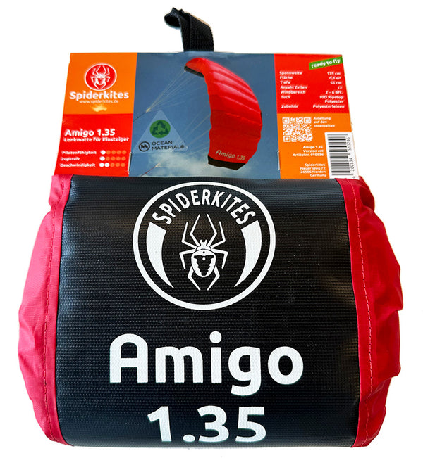 Spiderkites Amigo 1.35 Red