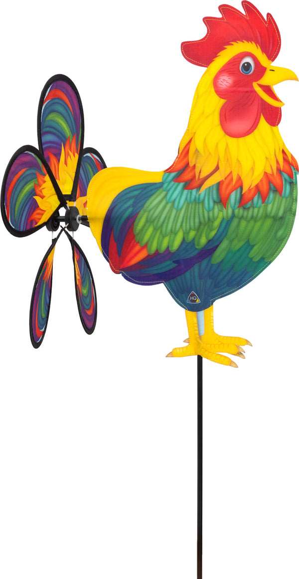 HQ Spin Critter Rainbow Rooster