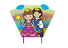 HQ Magic Kite Pocket Sled Prince & Princess