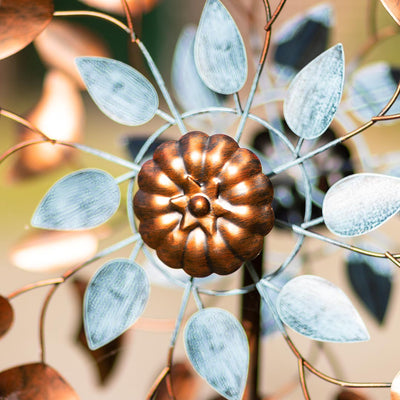 HQ Metal Wind Spinner: Copper Leaf Duett