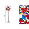 HQ Metal Wind Spinner: Multi-colored Flower Duett