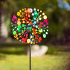 HQ Metal Wind Spinner: Multi-colored Kaleidoscope Duett