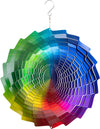 HQ Metal Hanging Wind Spinner 3D Rainbow Fountain