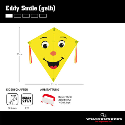 Wolkensturmer Eddy Smile Yellow