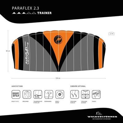 Wolkensturmer Paraflex Trainer 2.3 Neon orange