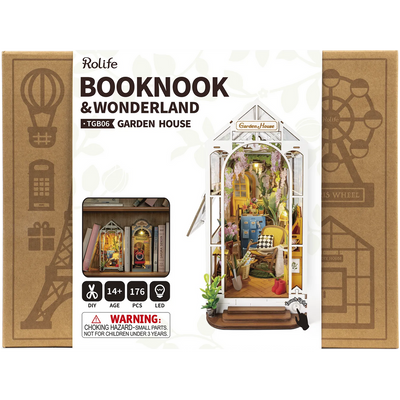 Robotime Booknook Garden House