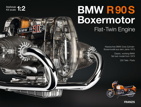 Franzis BMW R90S Flat-Twin Engine