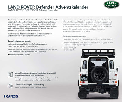 Franzis Land Rover Defender Advent Calendar