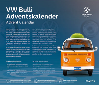 Franzis VW Bulli T2 Advent Calendar