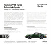 Franzis Porsche 911 Turbo 1:43 Advent Calendar