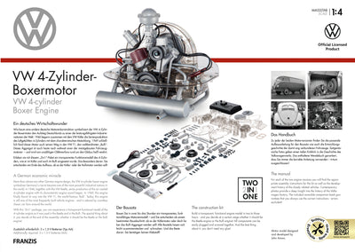 Franzis VW 4-Cylinder Boxer Engine Kit