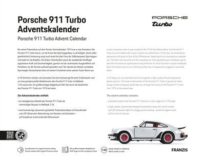 Franzis Porsche 911 Turbo 1:24 Advent Calendar