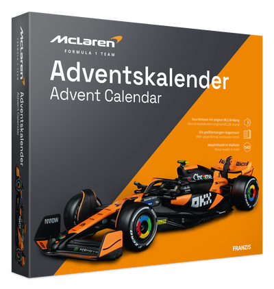 Franzis McLaren Formula 1 Team Advent Calendar