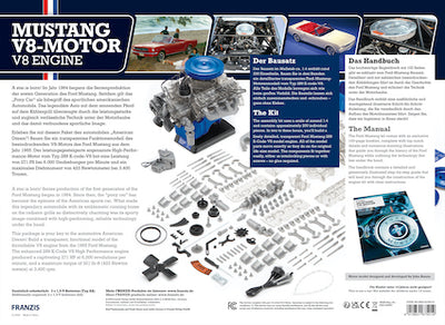 Franzis Ford Mustang V8 model engine kit