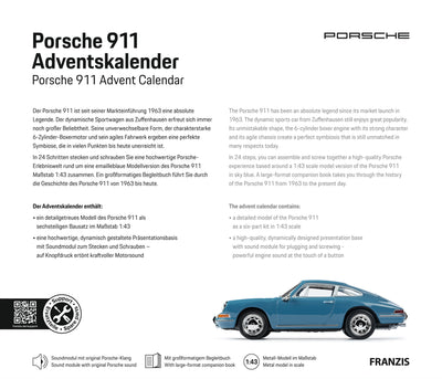 Franzis Porsche 911 Advent Calendar