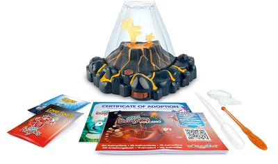 RED Aqua Dragons Volcano: Flickering Lava led Light up Base