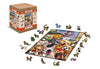 Wooden City Wooden puzzle Puppies in Paris L