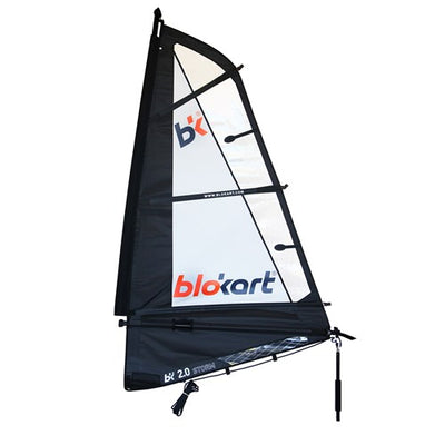 Blokart Sail Complete 2.0m Black/White