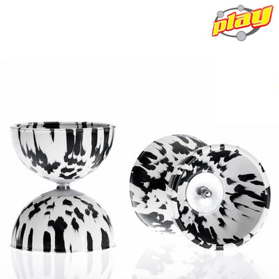Play Rainbow diabolo 105 mm 260 gr White - Black