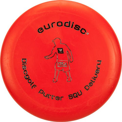 Eurodisc Discgolf putter standaard Red