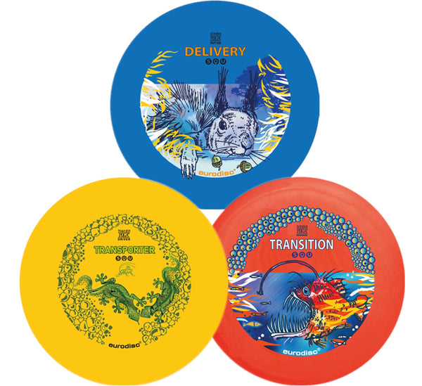 Eurodisc Discgolf start set