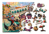 Wooden City Wooden puzzle Venice carnival L