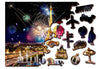 Wooden City Wooden puzzle Paris by night XL