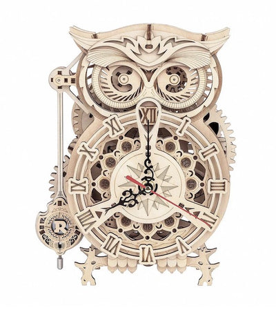 Robotime Owl Clock