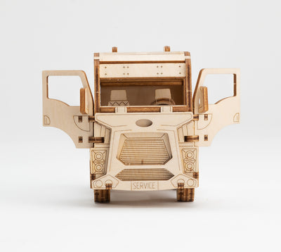 Wooden City Car carrier truck