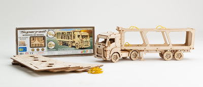 Wooden City Car carrier truck