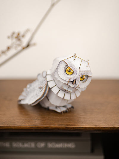 Makebug Snowy owl