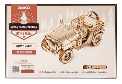 Robotime Army Field Car