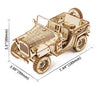 Robotime Army Field Car