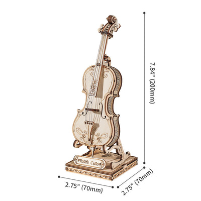 Robotime Cello