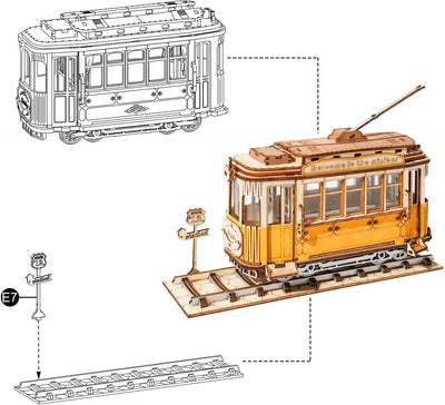 Robotime Tramcar