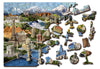 Wooden City Wooden puzzle World landmarks L