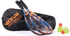 Vicfun Speed Badminton 100 Set Junior (orange/blue)