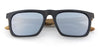 Wave Hawaii Sunglasses Dropp, Glossy Black PC + Zebra Wood