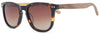 Wave Hawaii Sunglasses Chiclana, Acetat brown-ebony-zebrano