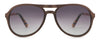 Wave Hawaii Sunglasses Lajares, Acetat + Wood brown + Metall