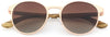 Wave Hawaii Sunglasses Curacao, Ebony- Steel