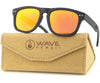 Wave Hawaii Sunglasses Hardcase Folding Box, Cellulose