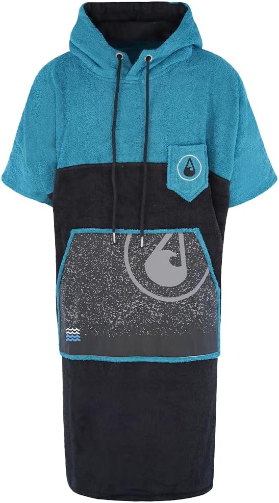 Wave Hawaii Cotton Velours Poncho Uno XL