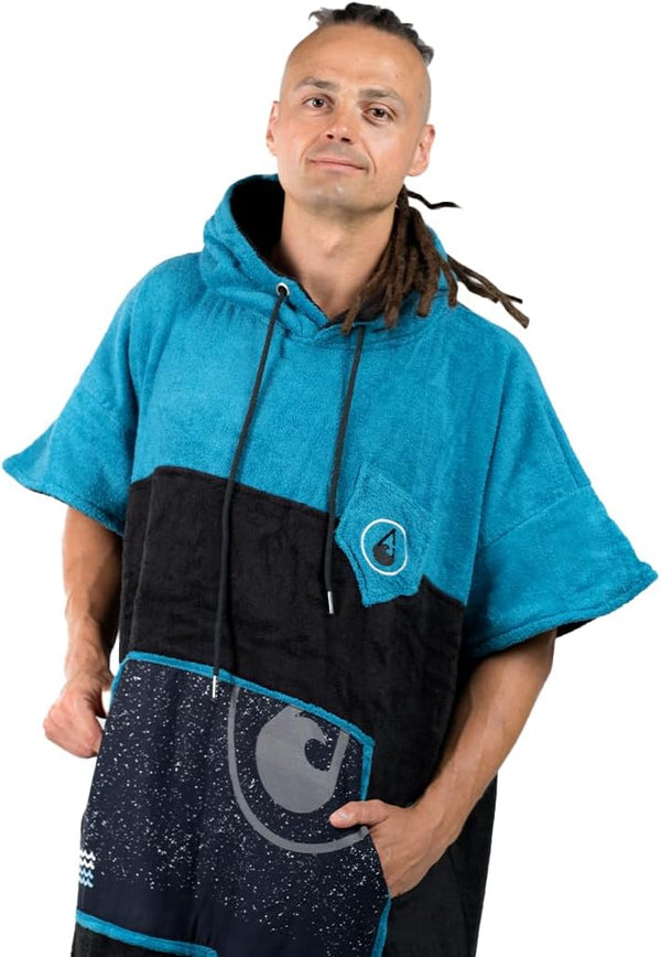 Wave Hawaii Cotton Velours Poncho Uno XL