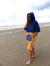 Wave Hawaii Bamboo Poncho Flow L