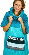 Wave Hawaii Cotton Velours Poncho Air M