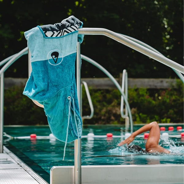 Wave Hawaii Cotton Velours Poncho Air M