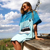 Wave Hawaii Cotton Velours Poncho Air M