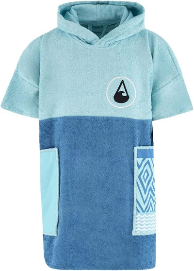 Wave Hawaii Cotton Velours Poncho Maxi XS