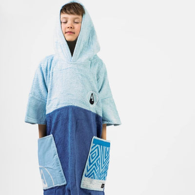 Wave Hawaii Cotton Velours Poncho Maxi XS